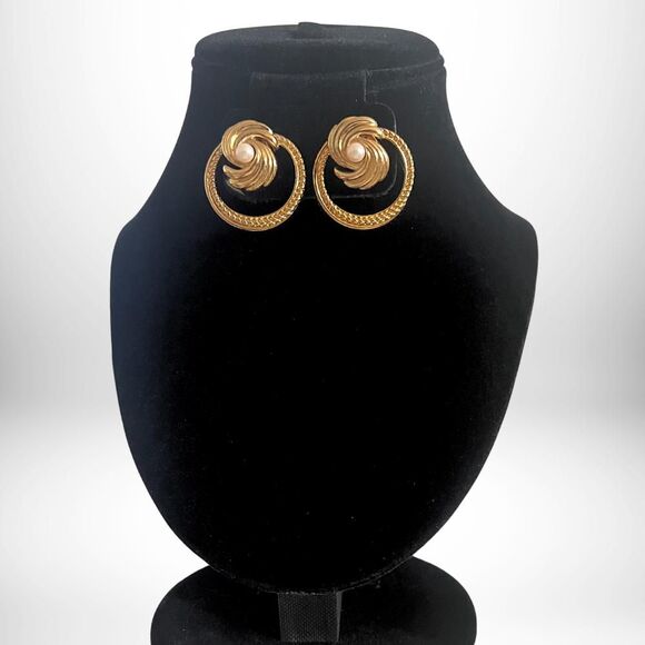 4-in-1 RARE 1989 Build a Look Convertible Earrings - Exclusive for Avon - NIB - Picture 2 of 7